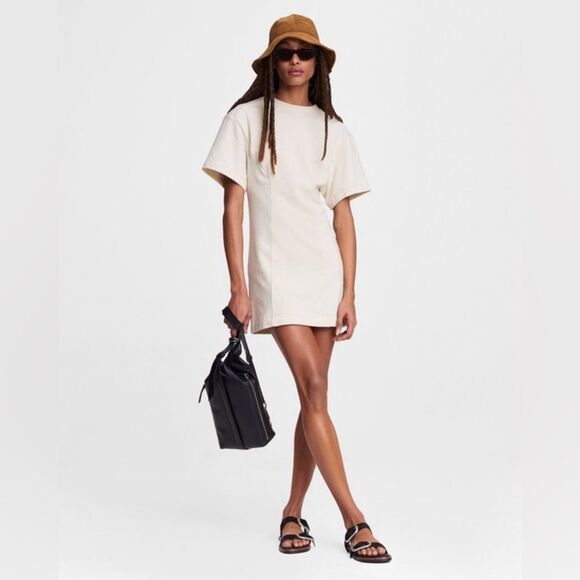 Rag & bone Lilith dress medium ivory nwot - Picture 4 of 14